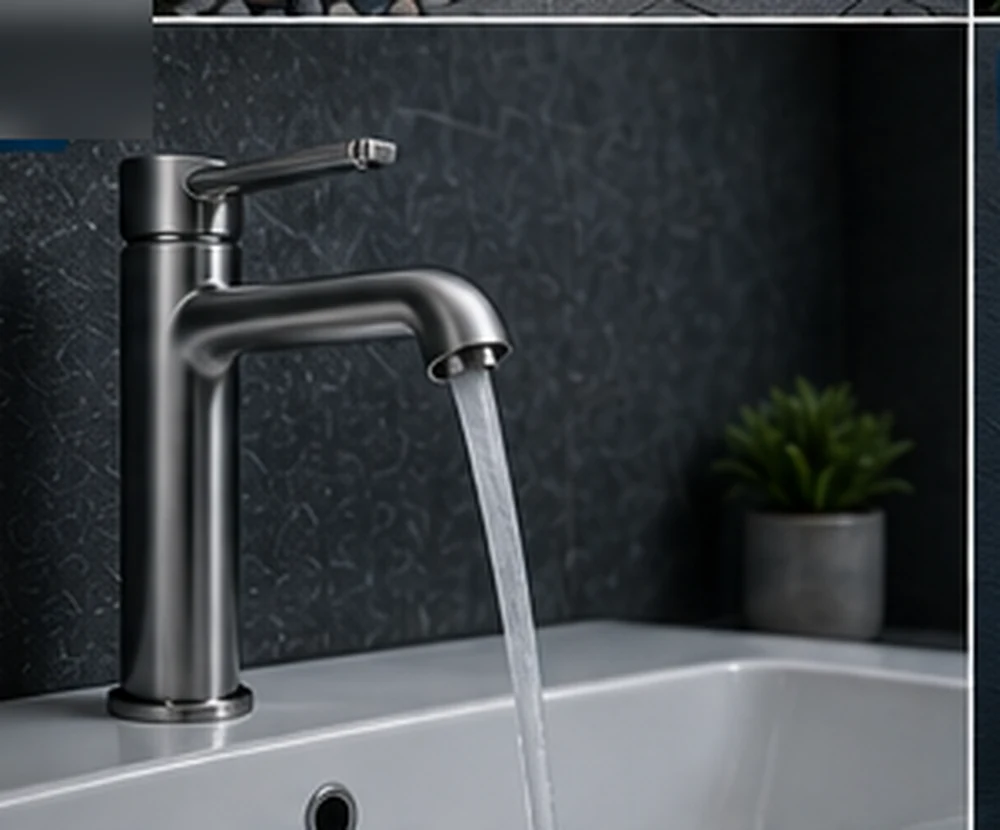 Armatur und Wasserführung im Detail